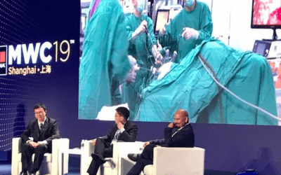 Primera cirugía asistida con 5G en Asia